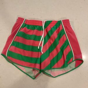 Nike Pink Green Dri Fit Shorts M